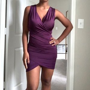 Mini Wrap Bodycon Dress [NEVER WORN]